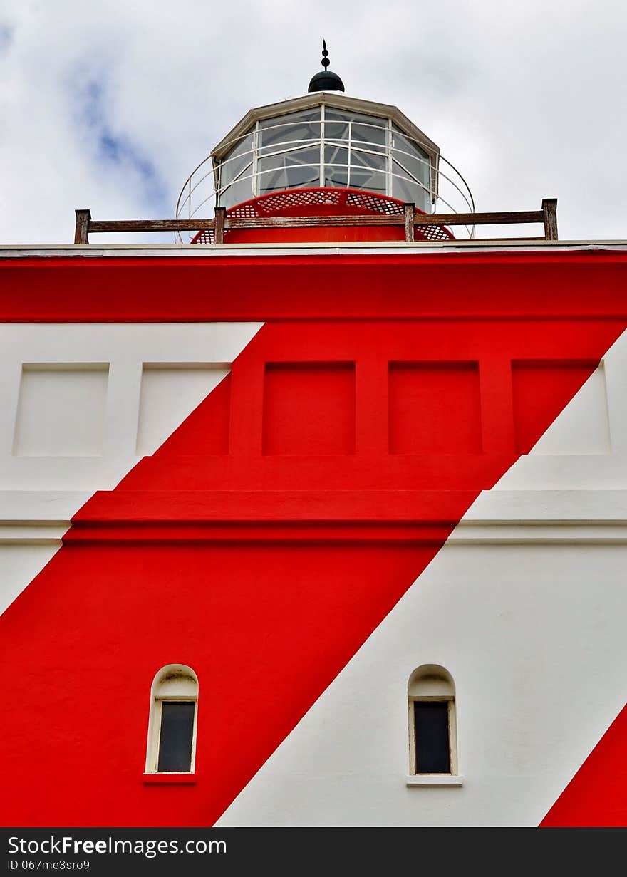 Lighthouse from 1824 in Green Point Cape Town. Lighthouse from 1824 in Green Point Cape Town