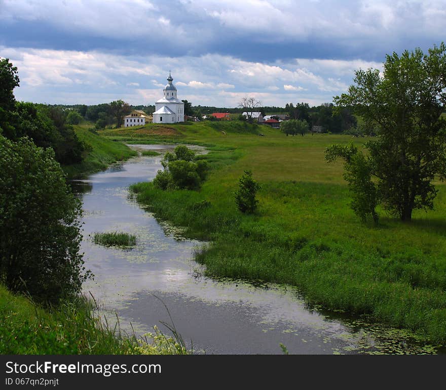 A Small Church By The River