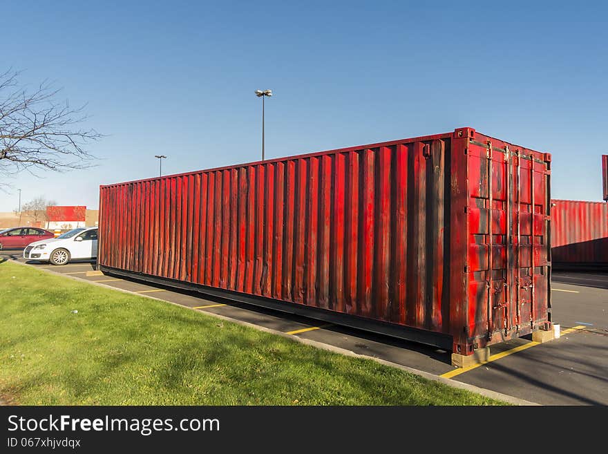 Red Container