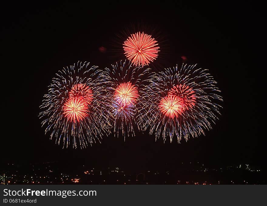 2012 Double Tenth National Day Fireworks show in taiwan,R.O.C