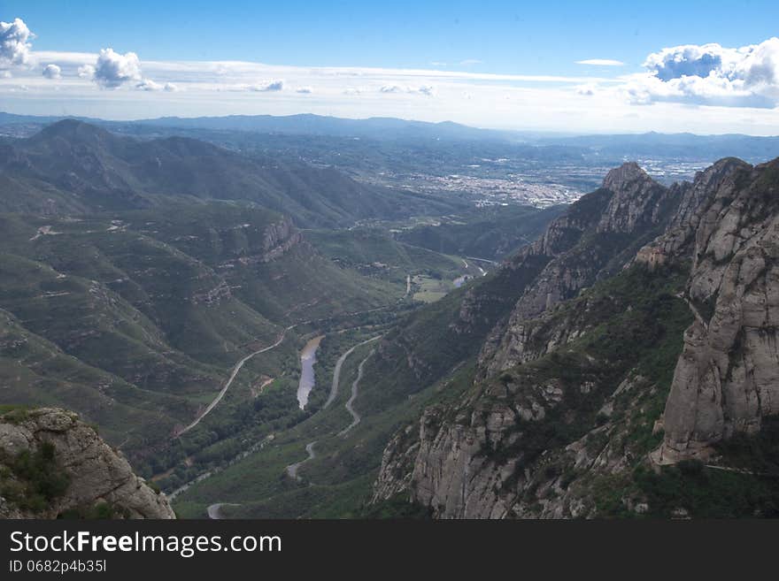 Spain. Catalonia. Montserrat.