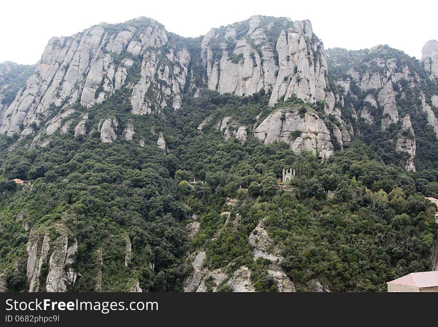 Spain. Catalonia. Montserrat.