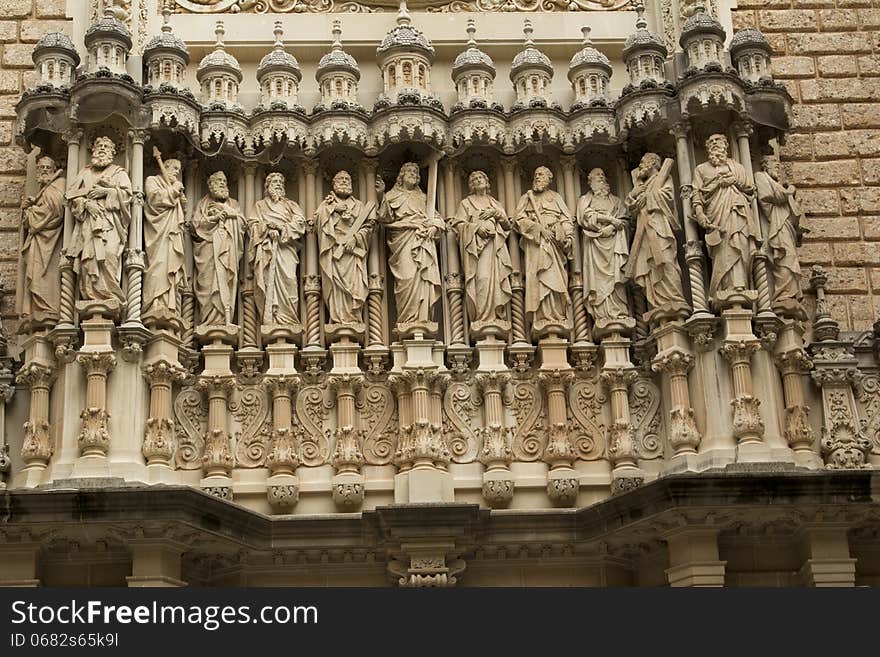 Spain. Catalonia. Montserrat.