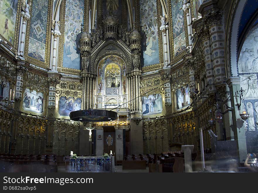 Spain. Catalonia. Montserrat.