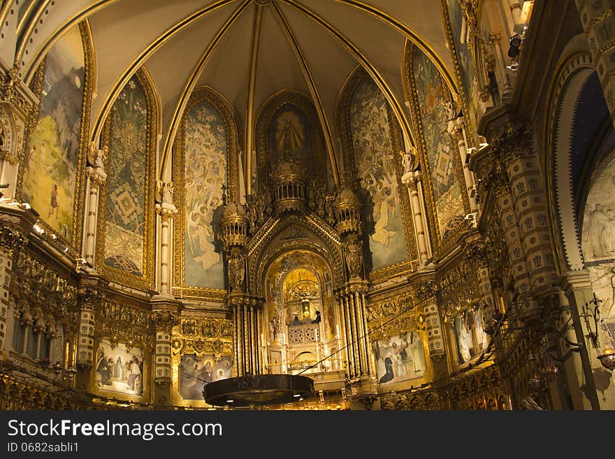 Spain. Catalonia. Montserrat.