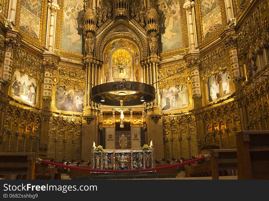 Spain. Catalonia. Montserrat.