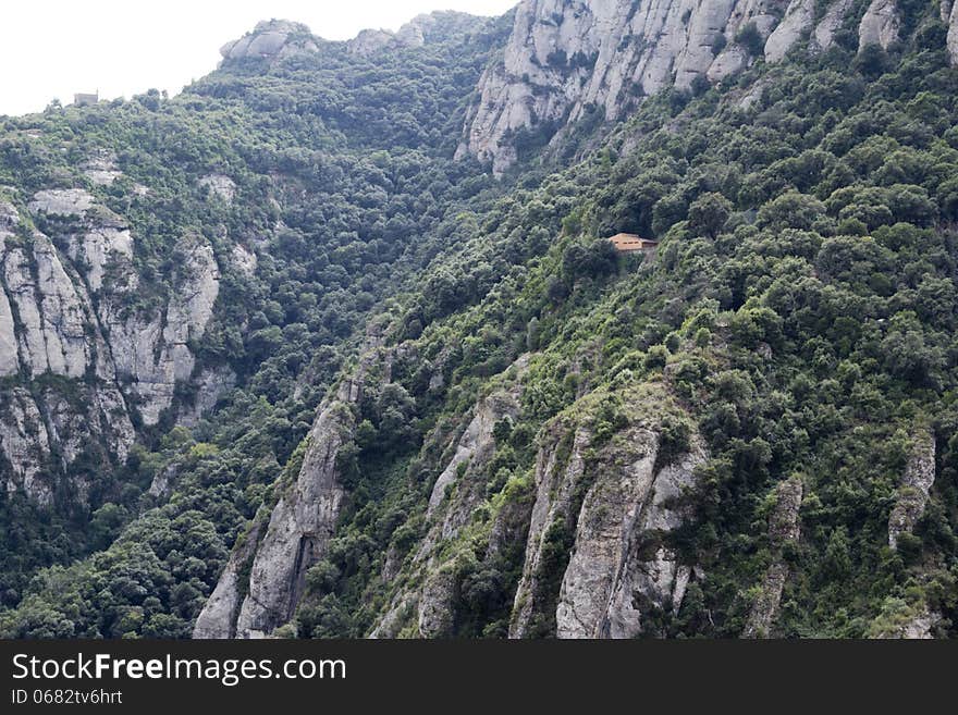 Spain. Catalonia. Montserrat.