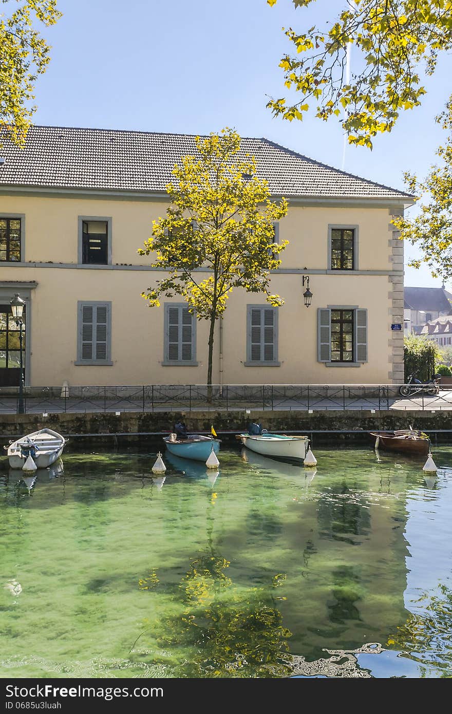 River in annecy