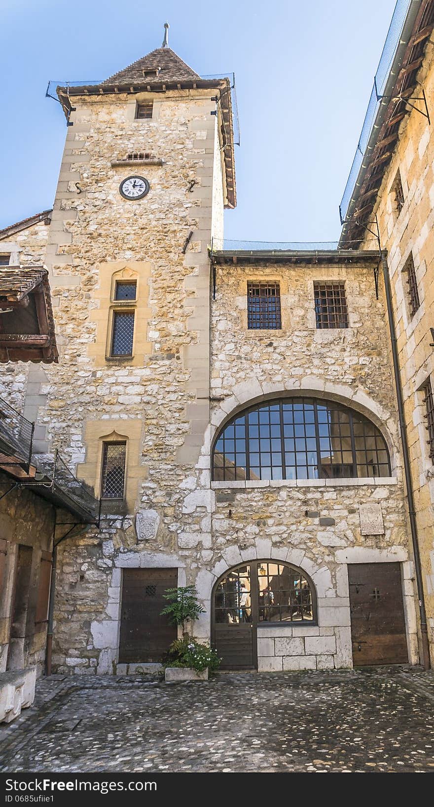 Old building in  Annecy