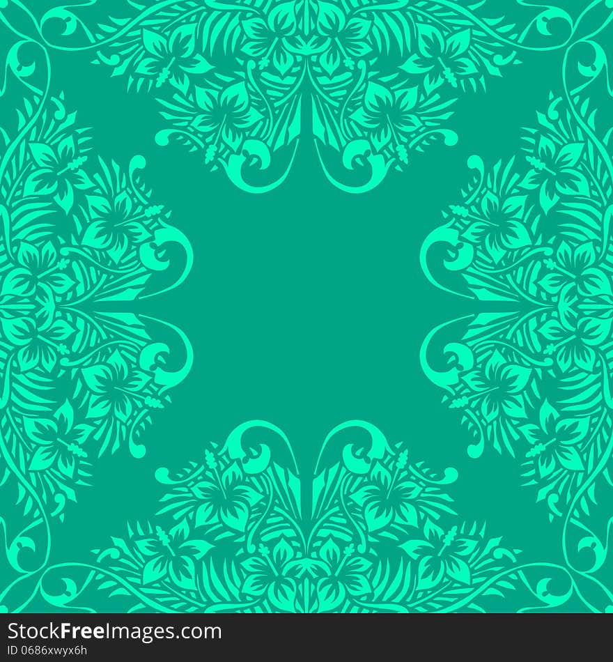 Fresh background with plants and flowers. Fresh background with plants and flowers