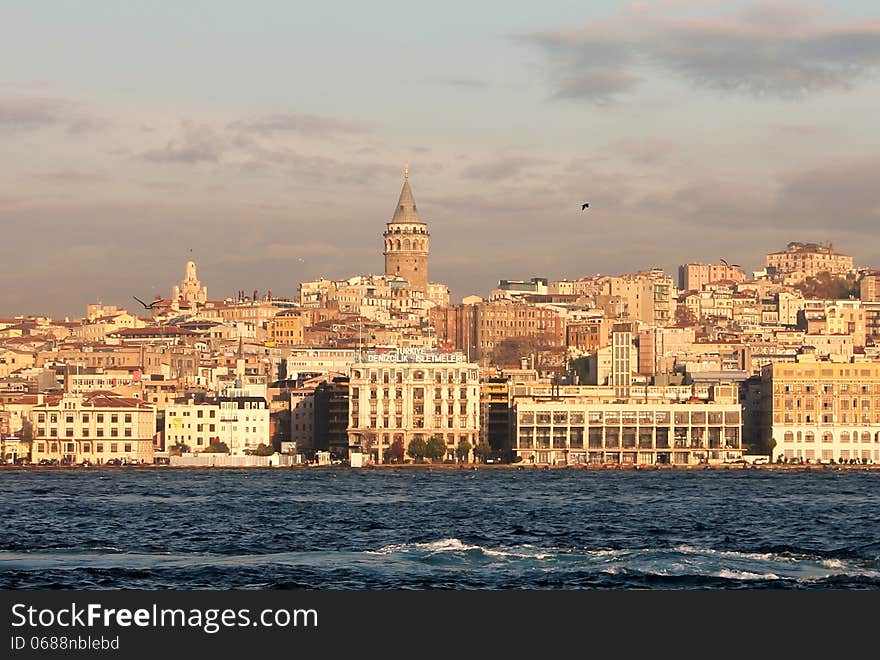 Istanbul sightseeing Bosporus and Galata tower