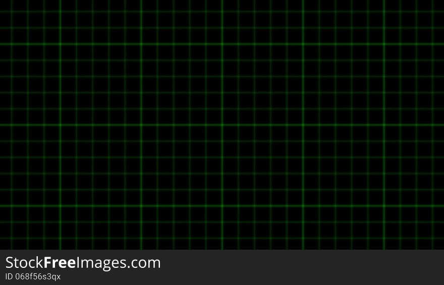 Dark background with a coordinate grid. The green line ECG. Character beats a healthy heart. At the heart appear traces of damage - ECG changes shape and color to red. Dark background with a coordinate grid. The green line ECG. Character beats a healthy heart. At the heart appear traces of damage - ECG changes shape and color to red