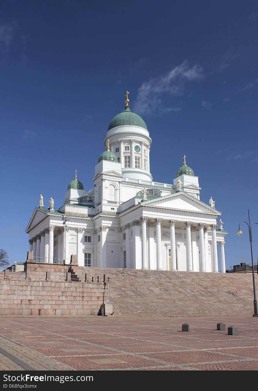 Cathedral in Helsinki.