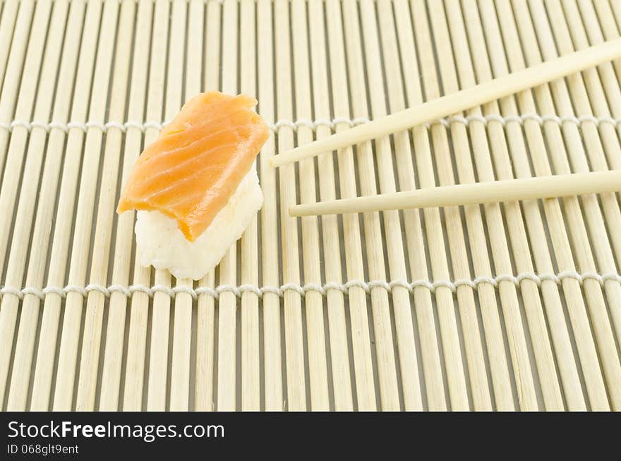 Asia traditional japanese food call fresh sushi. Asia traditional japanese food call fresh sushi