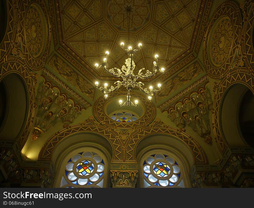 Synagogue interior