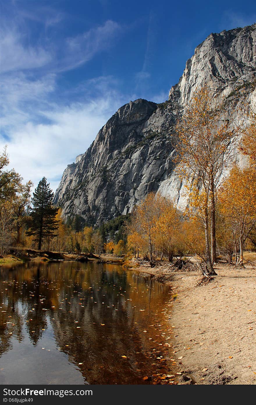 Fall in Yosemite National Park, California.