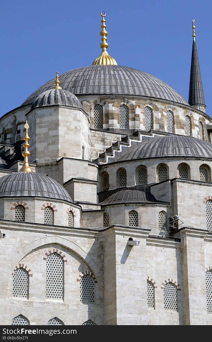 The Blue Mosque, (Sultanahmet Camii), Istanbul, Turkey