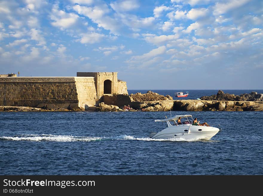 Tabarca island in Spain