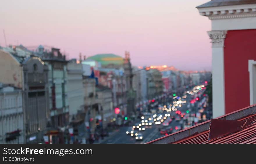 Nevsky Prospekt In The Evening