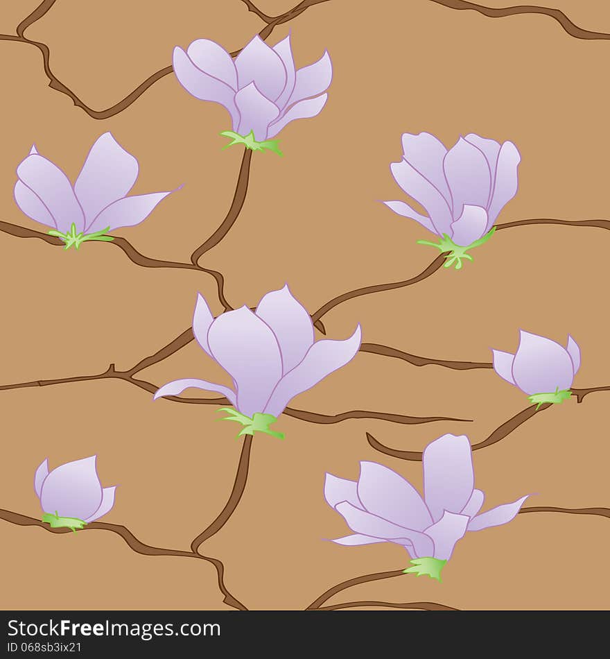 Vector illustration of a seamless background. Vector illustration of a seamless background