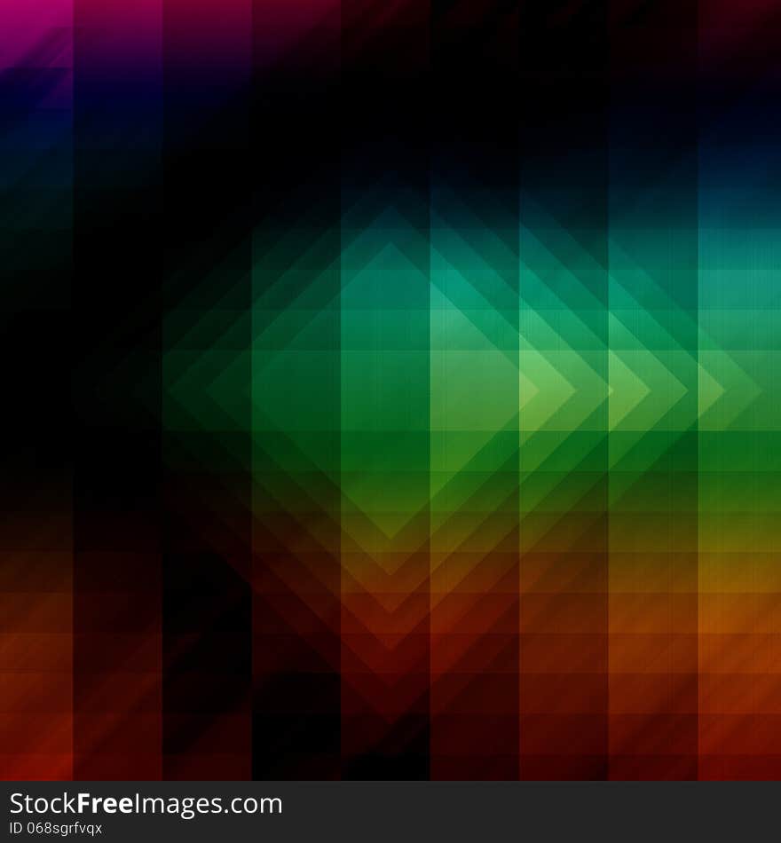 Abstract background with different textures and shapes