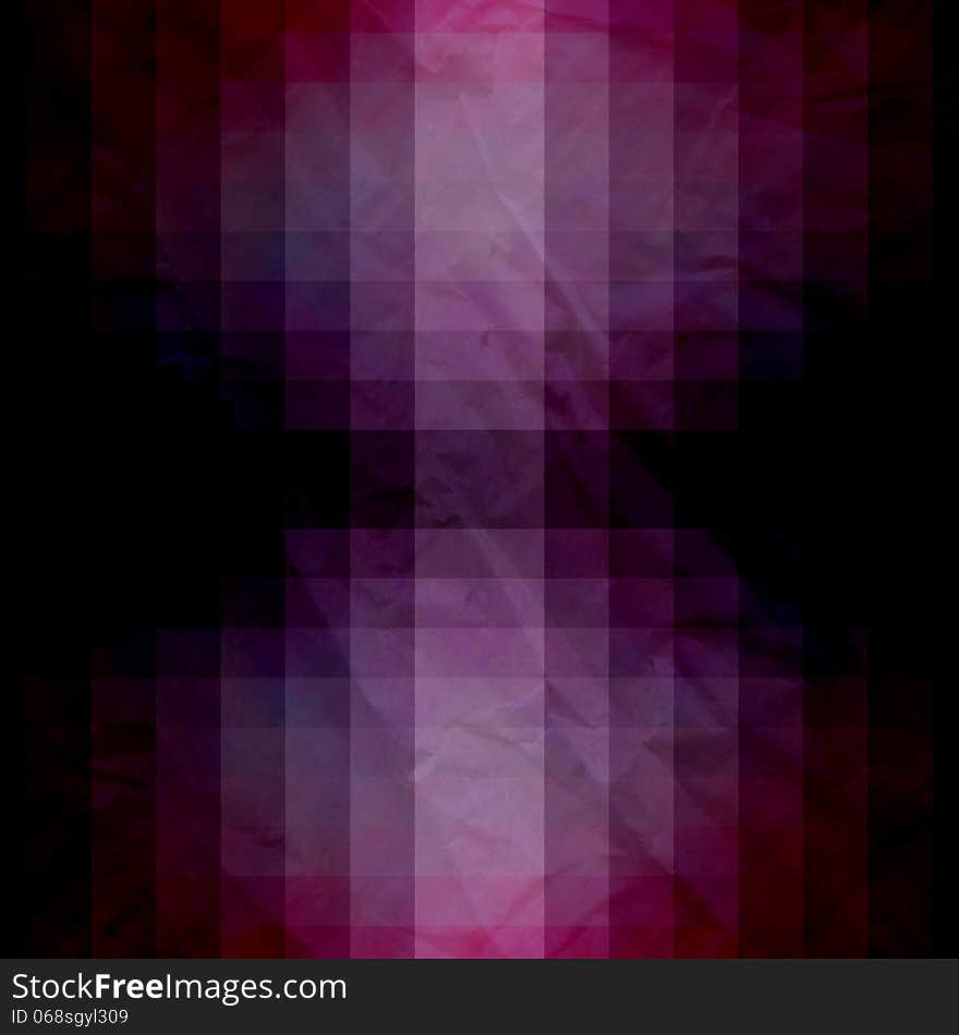 Abstract background with different textures and shapes