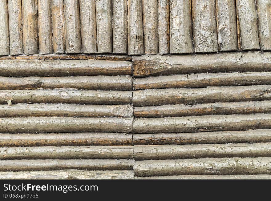 Natural Background wall of wood