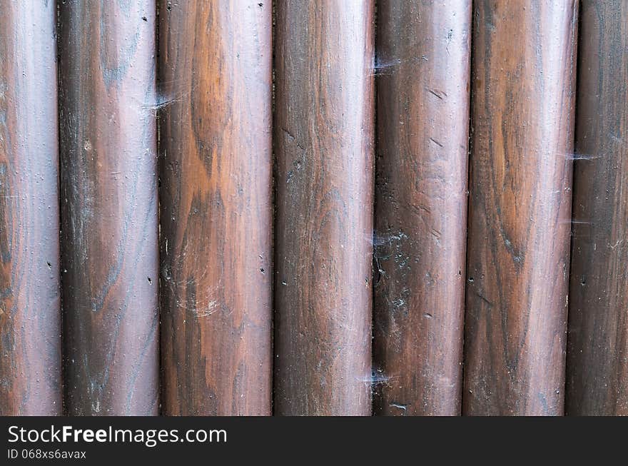 Natural Background wall of wood