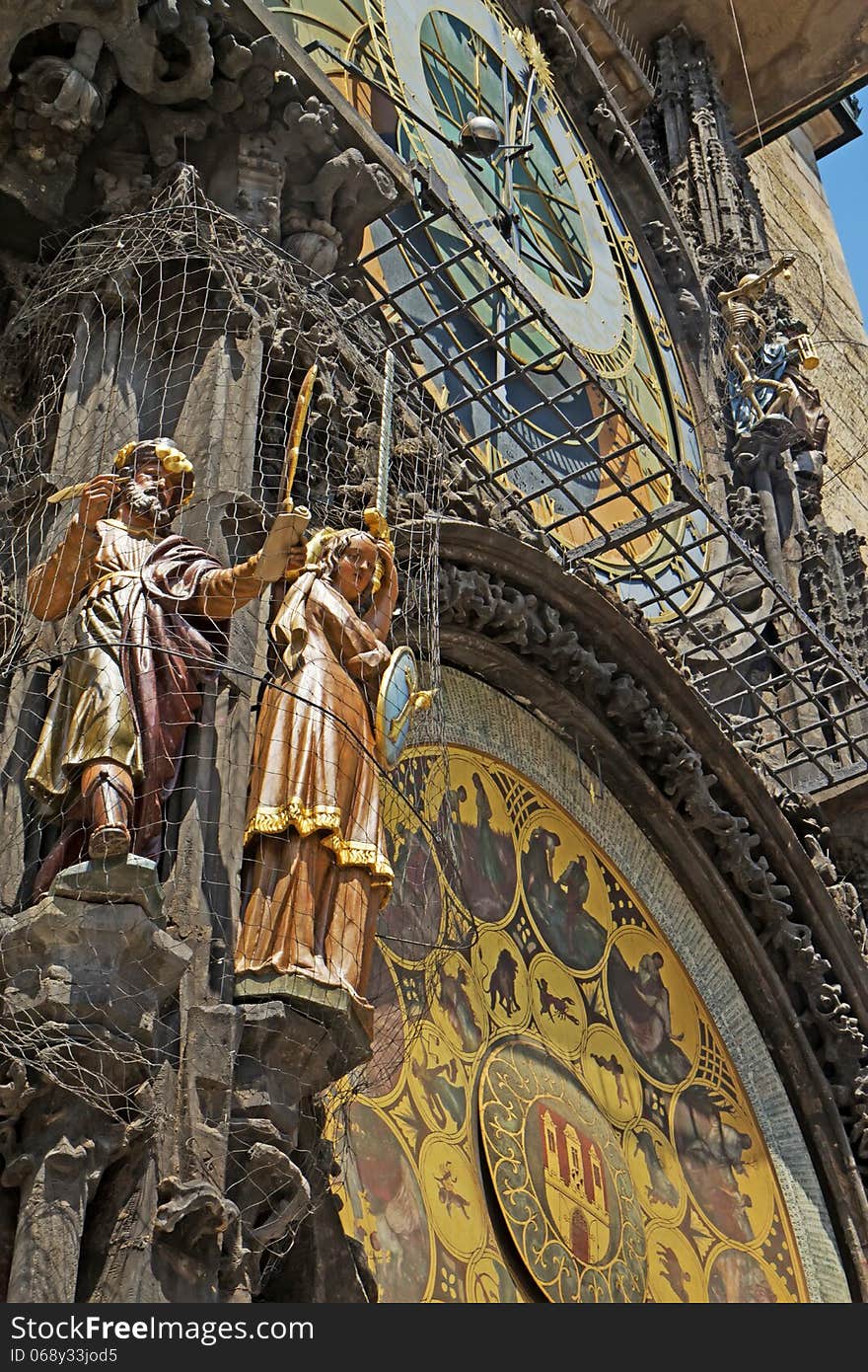 Astronomical Clock &x28;Prague, Czech Republic&x29;