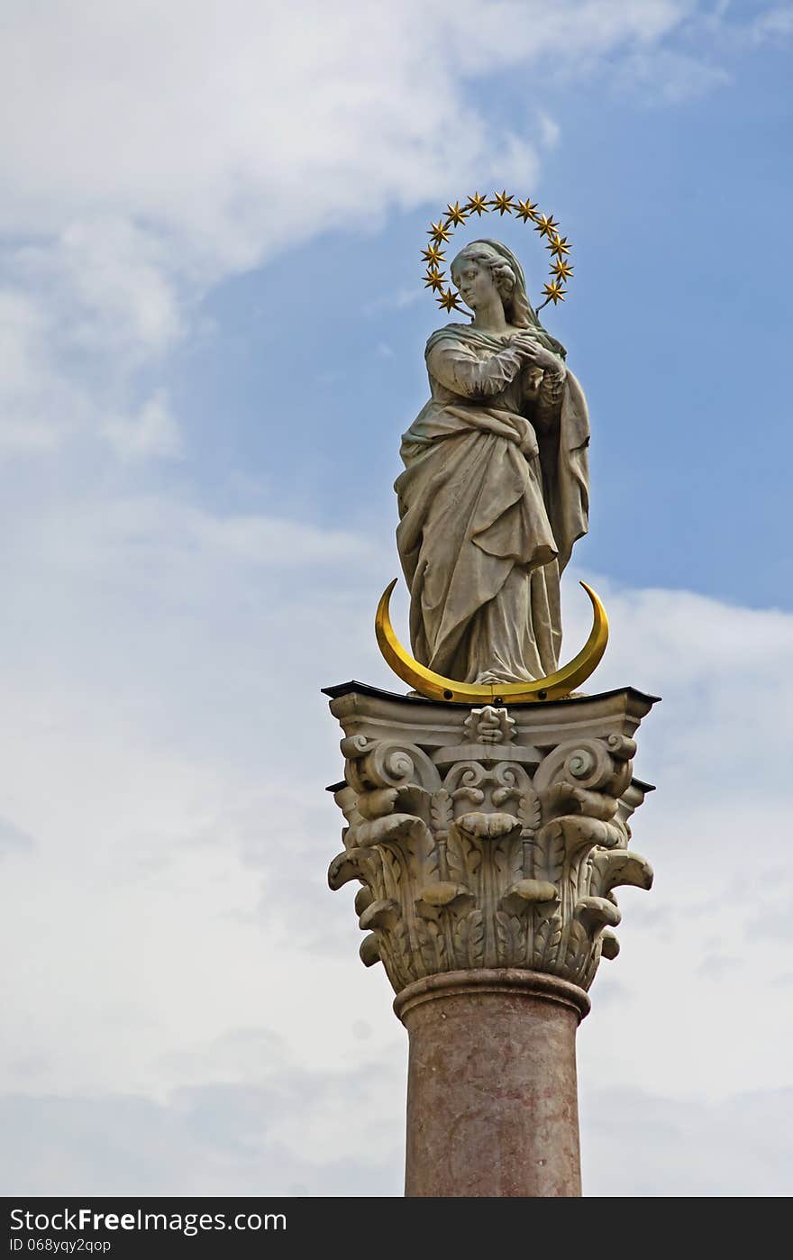 Statue Of Maria-Theressa In Innsbruck