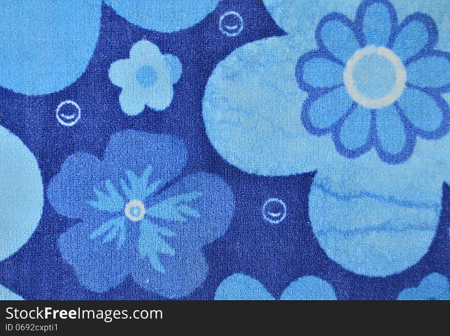 Carpet of flowers in shades of blue and blue celestial. Carpet of flowers in shades of blue and blue celestial