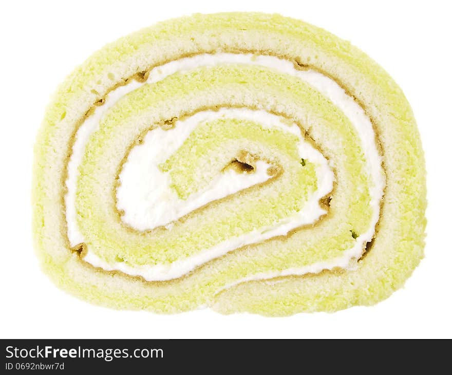 Green Roll Cake