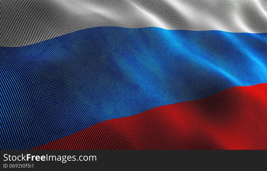 Russia Flag