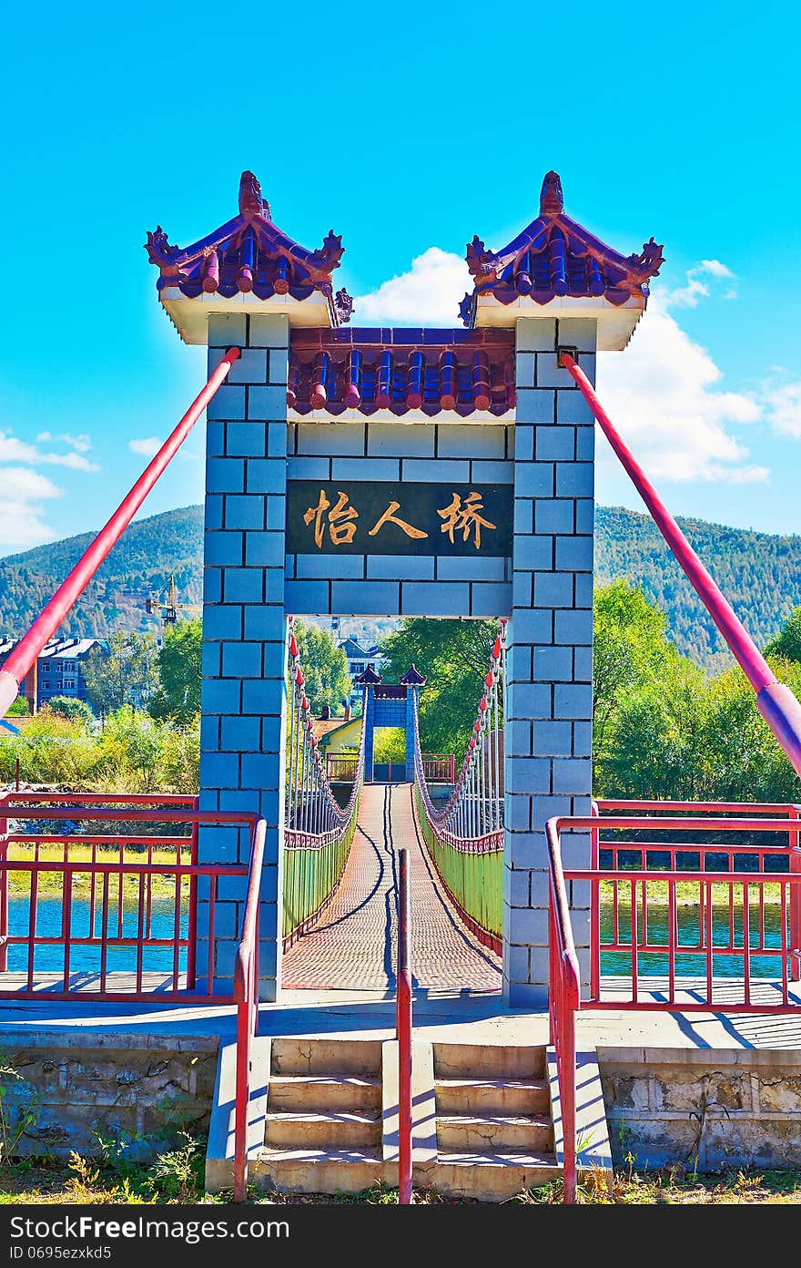 The photo taken in China's inner mongolia autonomous region hulun buir city yakeshi bahrain town,Lama (buddhist monk) mountain national forest park.The time is September 21, 2013. The photo taken in China's inner mongolia autonomous region hulun buir city yakeshi bahrain town,Lama (buddhist monk) mountain national forest park.The time is September 21, 2013.