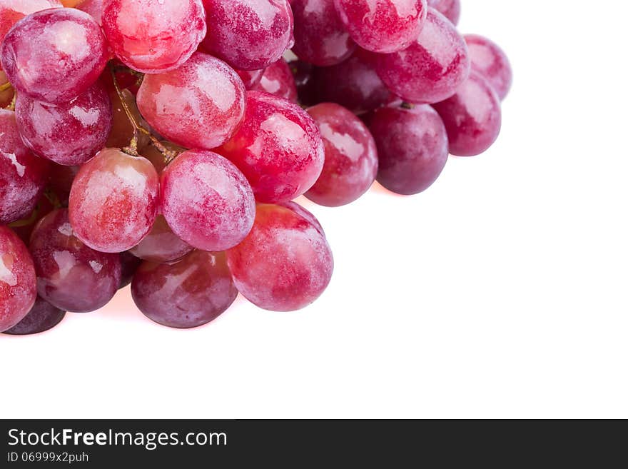 Wet grapes