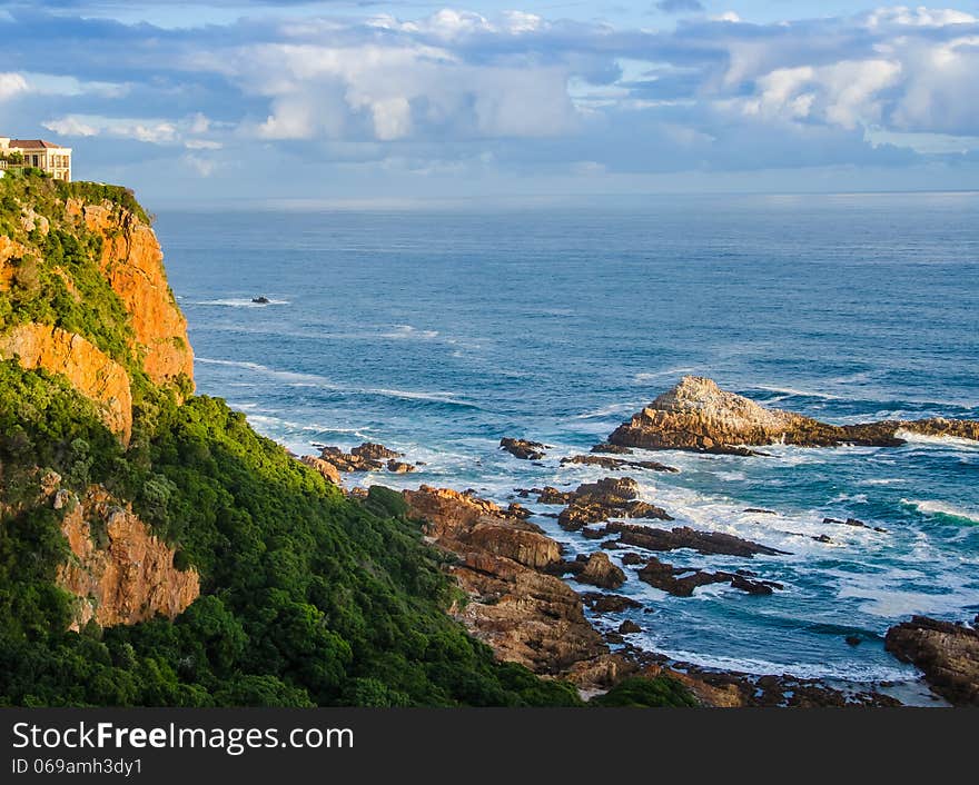 Indian Ocean at Knysna, South Africa