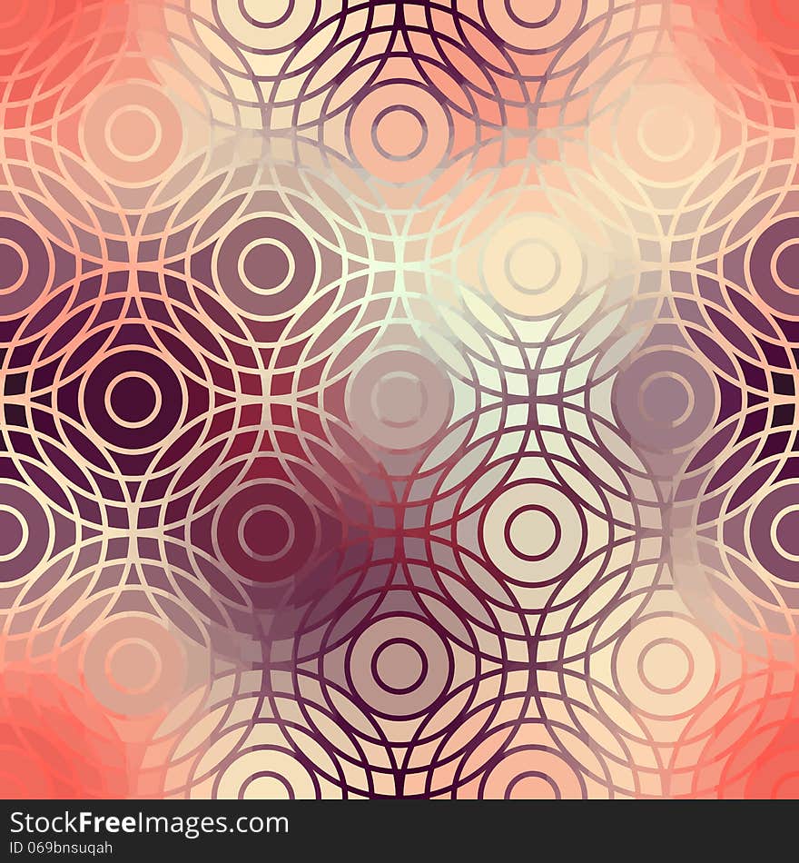 Seamless background pattern. Will tile endlessly. Geometric mosaic