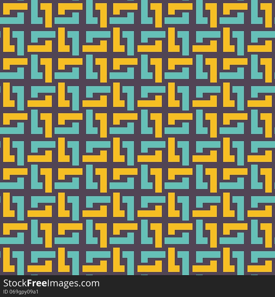 Ornamental Seamless Pattern. Abstract Background.