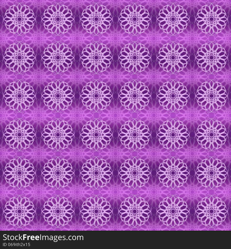 Abstract design tracery background in purple