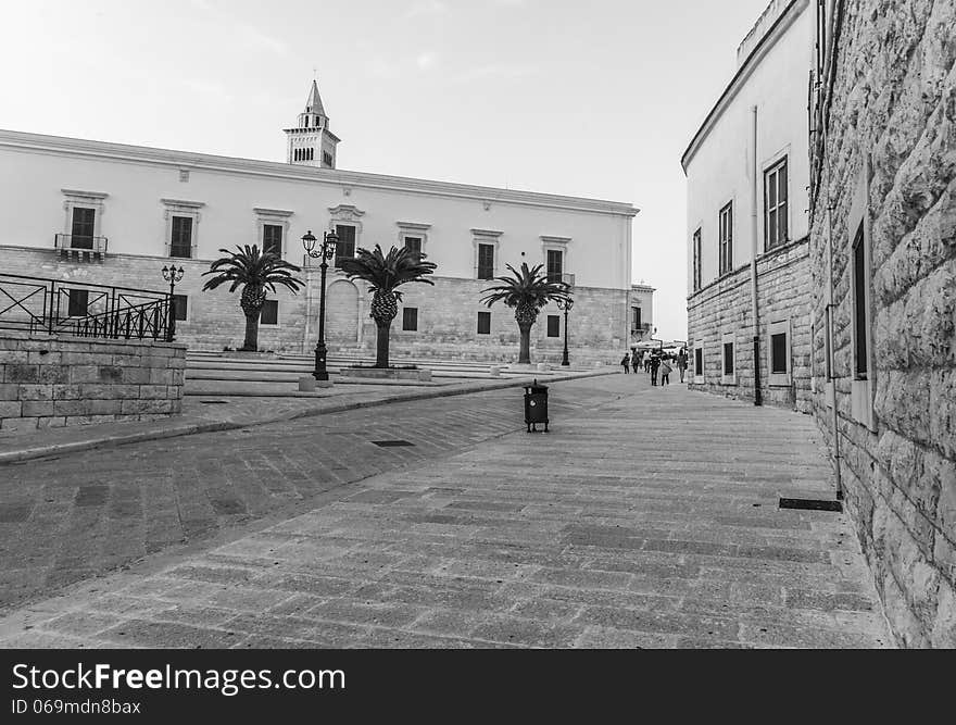 Trani, square