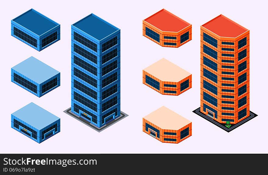 Isometric Building