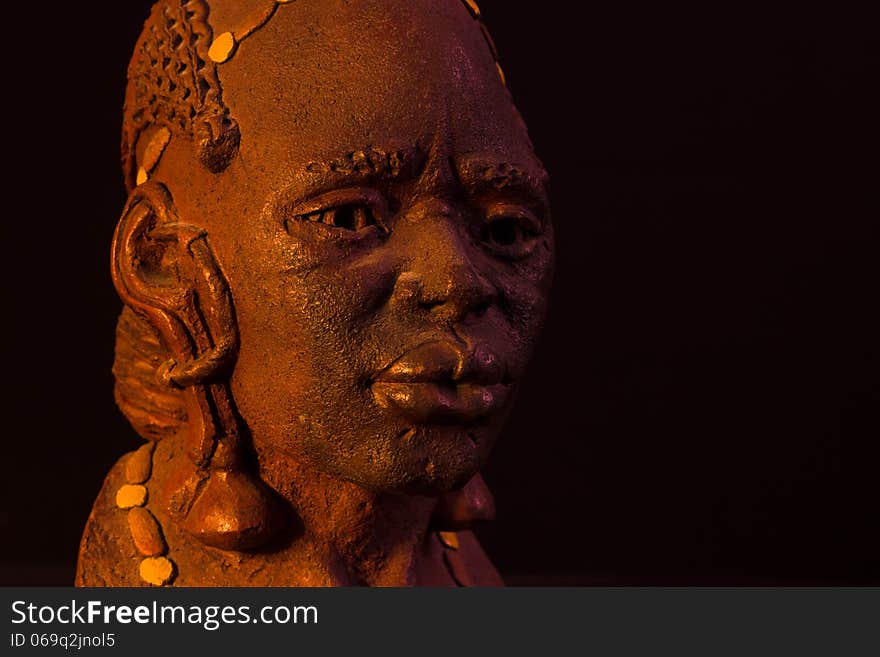 Sculpture of a head of Teso people living in Kenia and Uganda. Sculpture of a head of Teso people living in Kenia and Uganda.