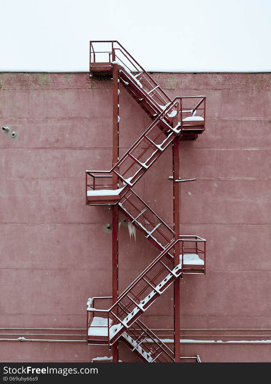 Industrial stairs