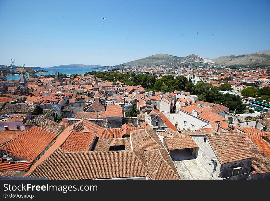 Beautiful landscape of the Mediterranean sea