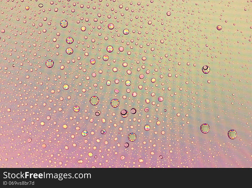 Droplets On Screen