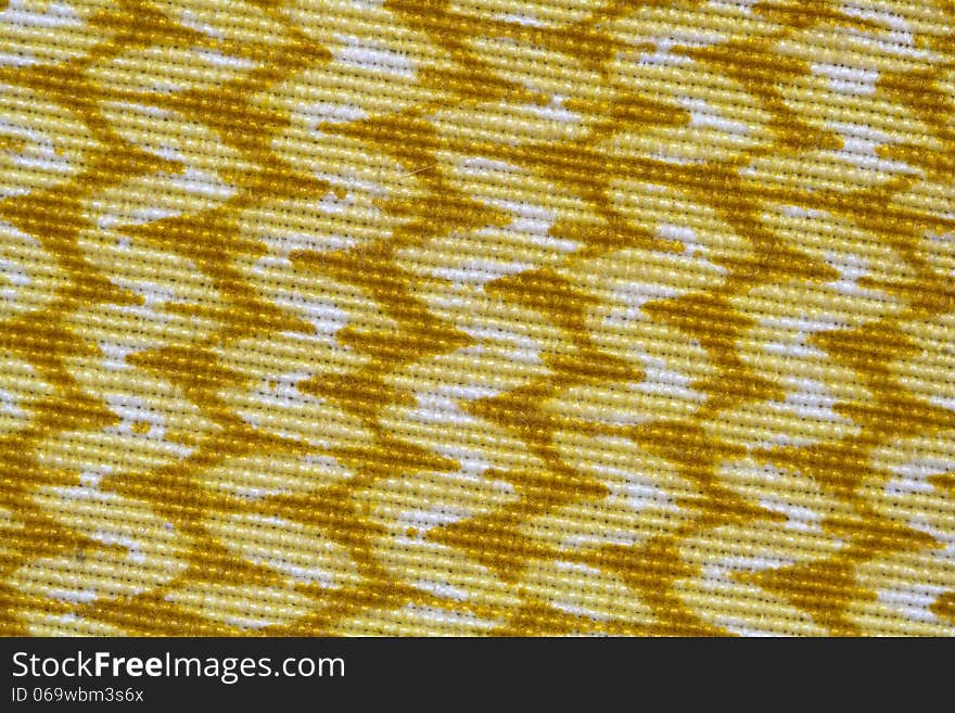 Texture and colors of a quilt.surface lattice