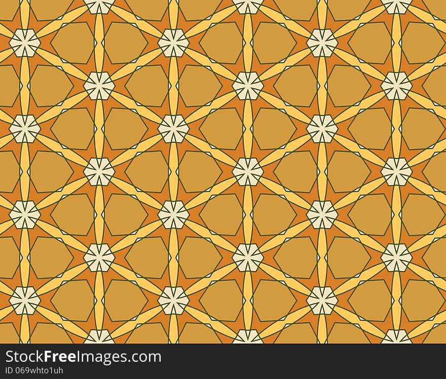 Vector seamless geometric pattern