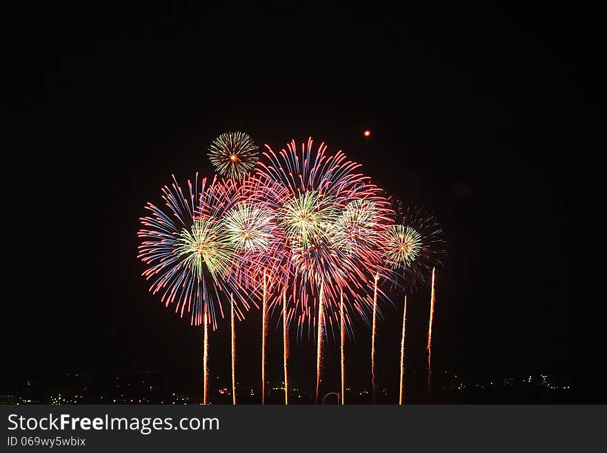 2012 Double Tenth National Day Fireworks show in taiwan,R.O.C