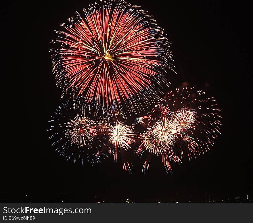 2012 Double Tenth National Day Fireworks show in taiwan,R.O.C