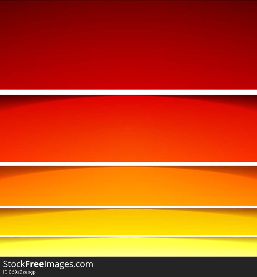 Abstract Background With Red And Orange Layers